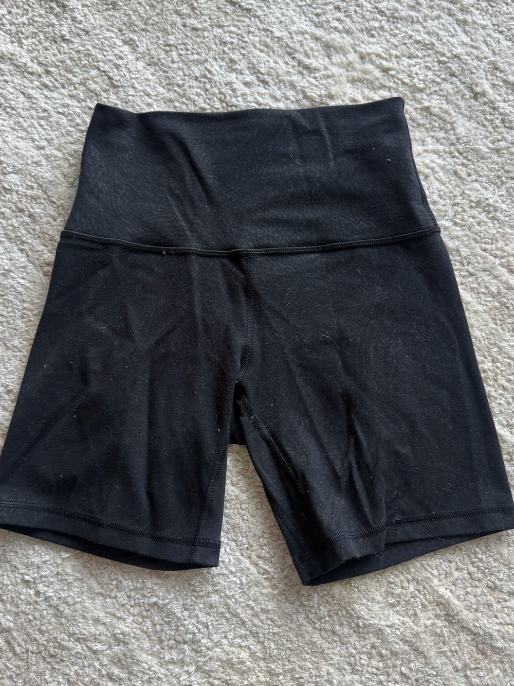 lululemon athletica Black High-Rise Bike Shorts align 4 inch